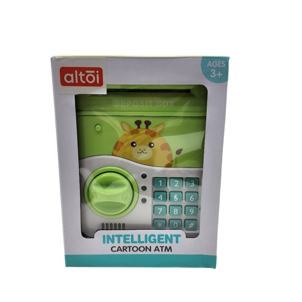 Altoi Kids Intelligent Cartoon ATM Piggy Bank - OS